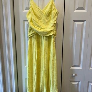 FARM Rio Sunny Yellow Maxi Dress